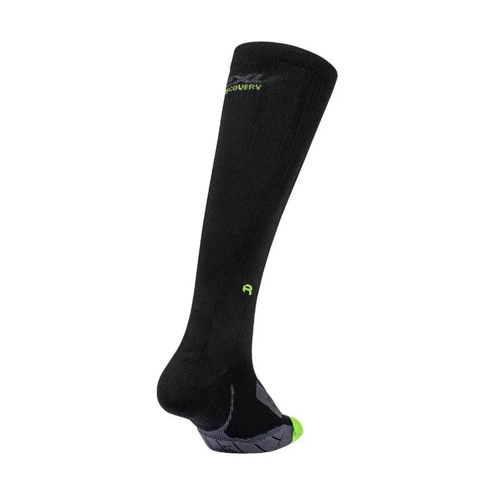 2XU Recovery Compression Socks - Black / Grey