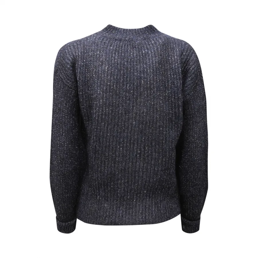 3621AQ lupetto donna D. EXTERIOR woman sweater blue