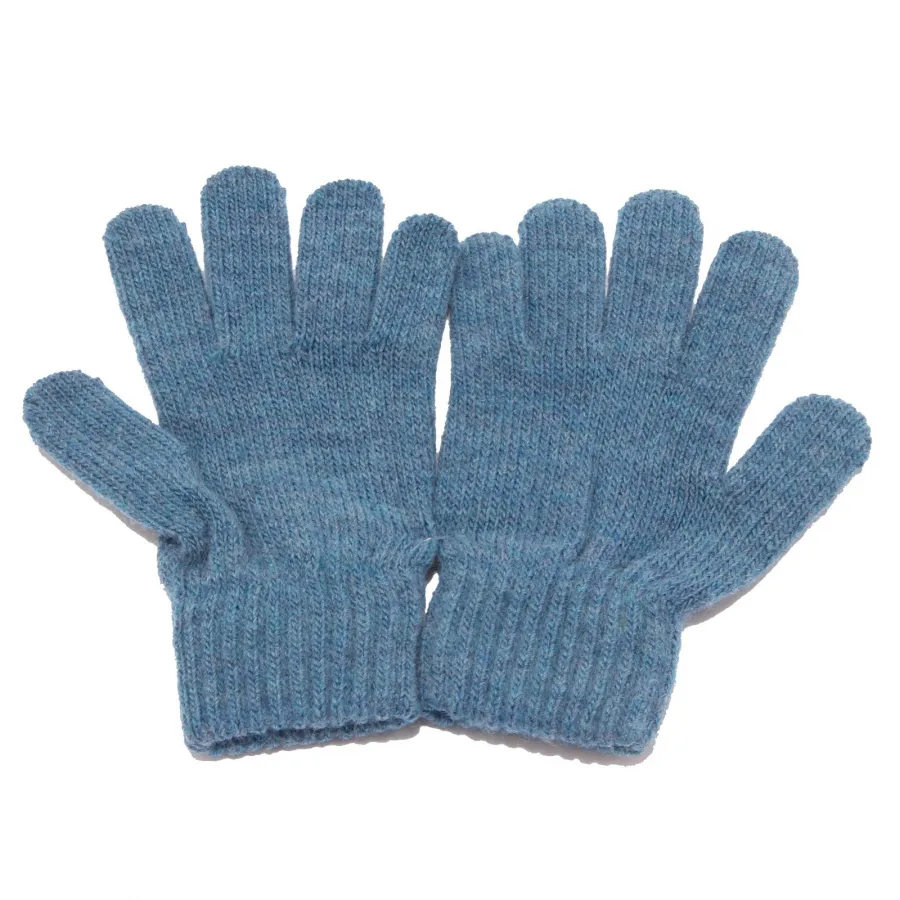 4893T guanti bimbo DIESEL wool mix blue gloves boy