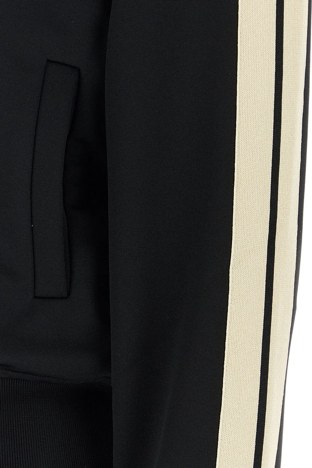 Black polyester sweatshirt    