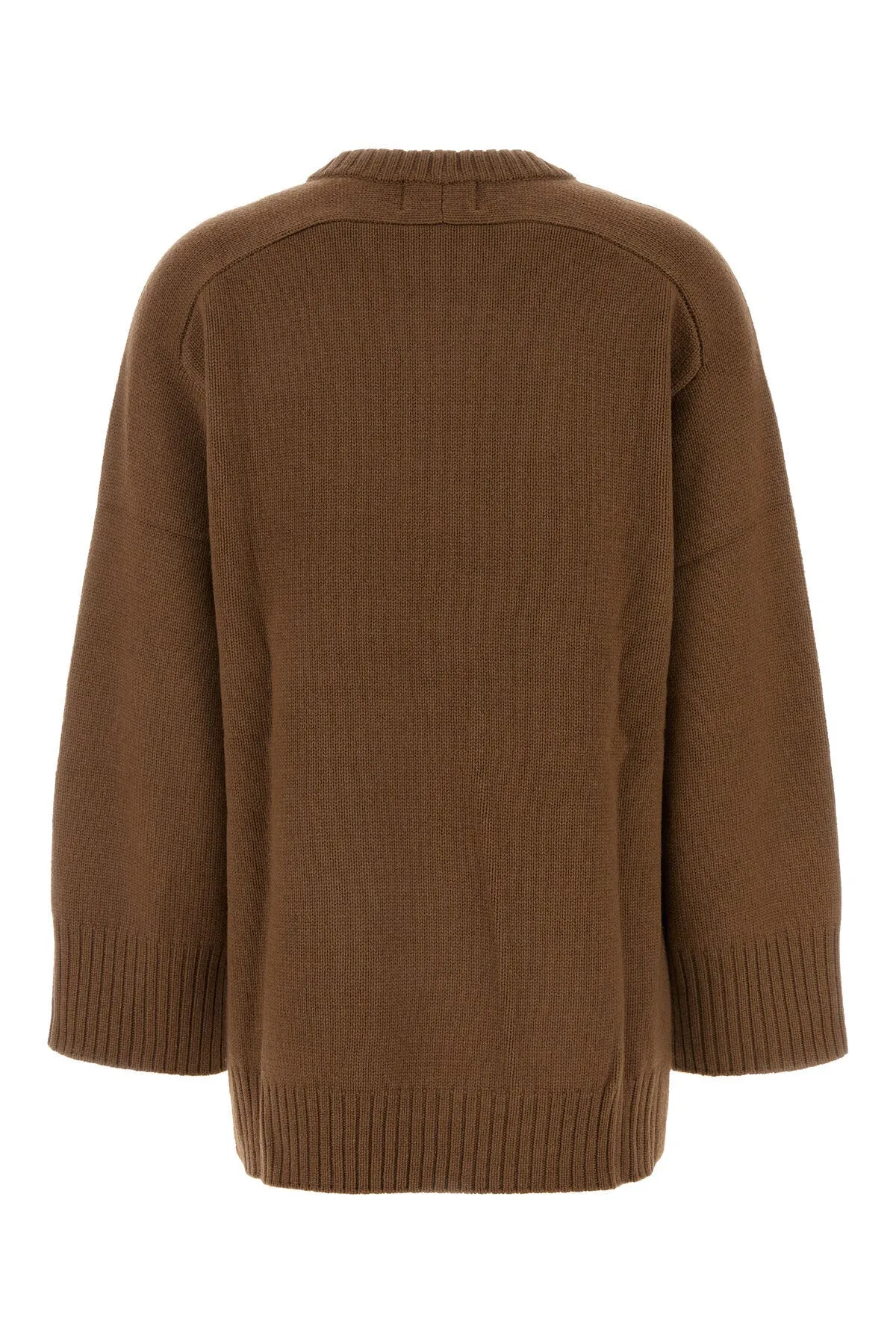Brown wool blend oversize Safi sweater    