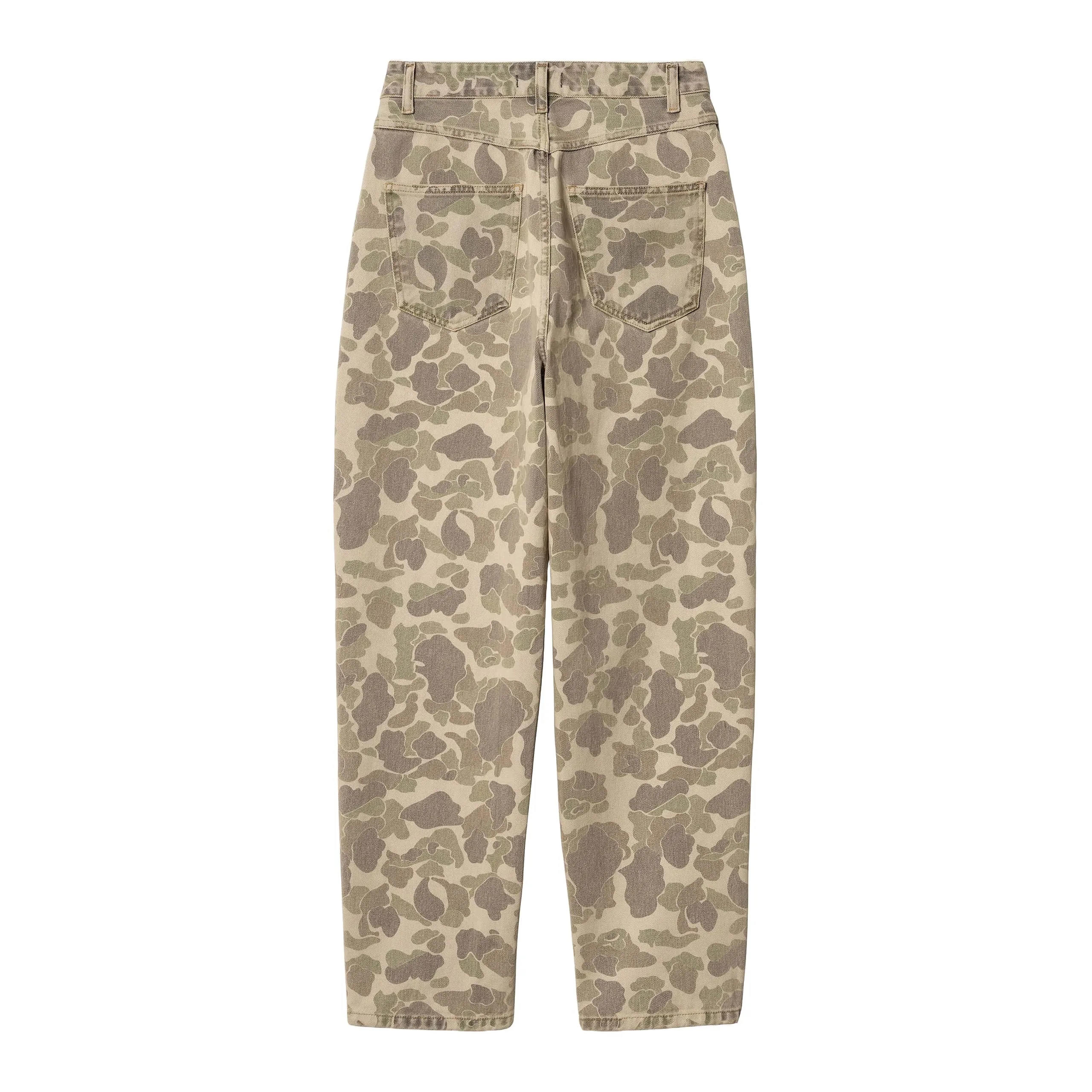 Carhartt Wip Pantalone da Donna Duck Orell mimetico