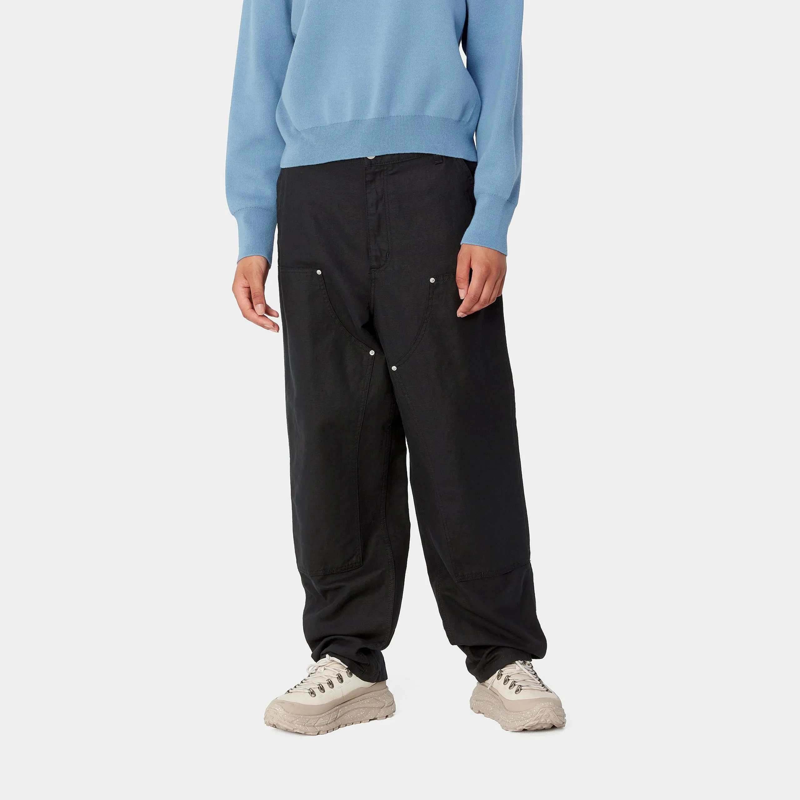 Carhartt Wip Pantalone da Donna Ethel Double Knee Nero