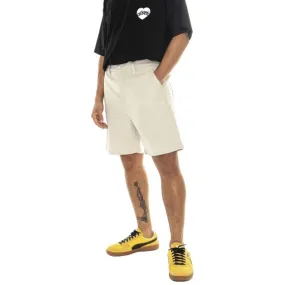 CARHARTT WIP Walter Single Knee Short Natural rinsed - Bermuda Uomo Beige    