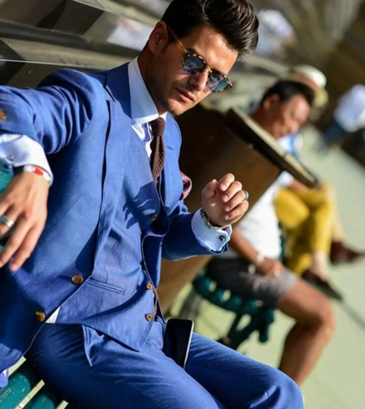 Casual italiano blu uomo abiti sposo matrimonio smoking prom terno masculino costume homme giacca slim fit 3 pezzi giacca pantal