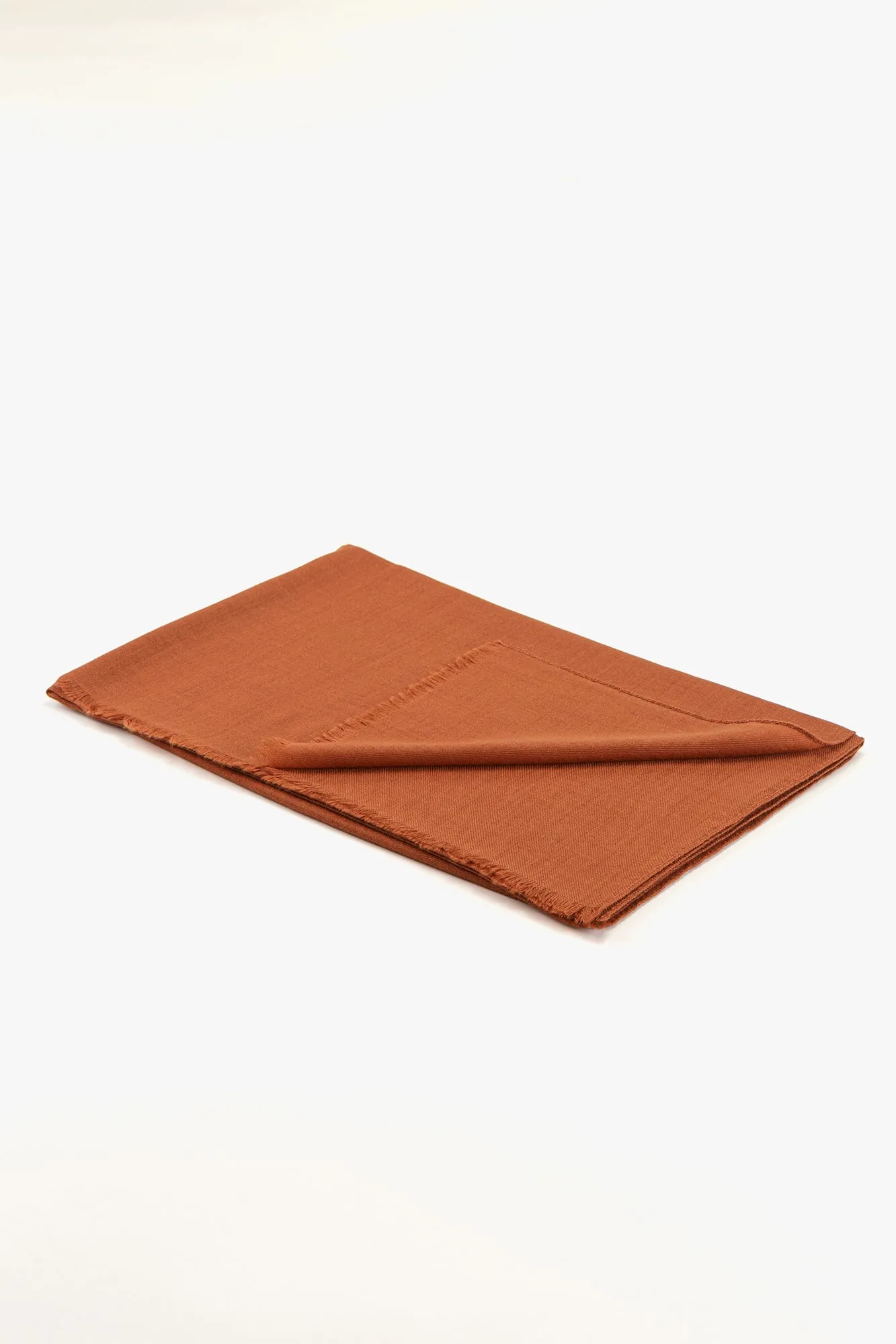 CHIC Stola in Cashmere Terra di Siena Bruciata