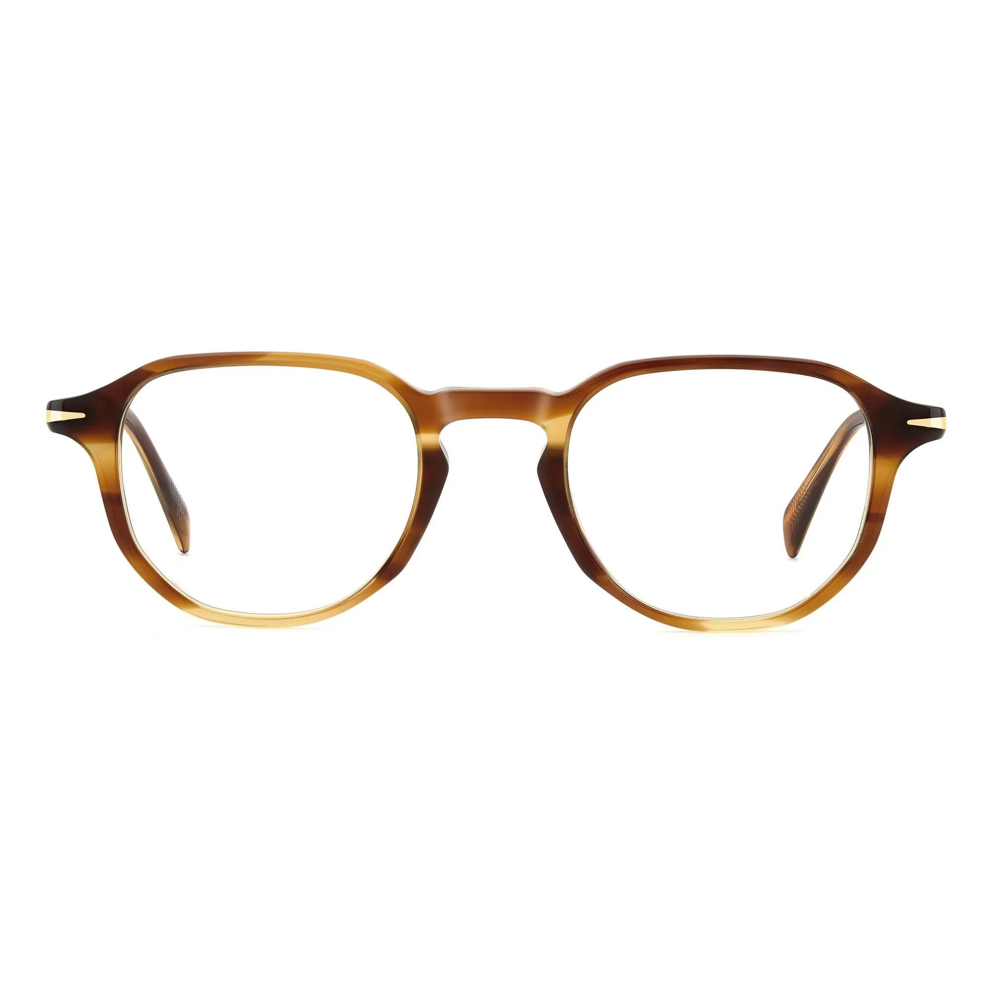   David Beckham DB 1140 - KVI Marrone Striato | Occhiale Da Vista Uomo 