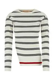 Embroidered cotton sweater    