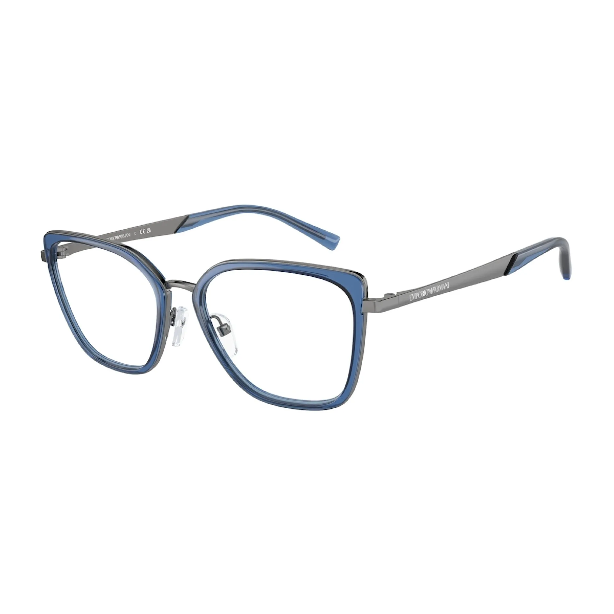   Emporio Armani EA 1152 - 3362 Canna Di Fucile Lucido | Occhiale Da Vista Donna 