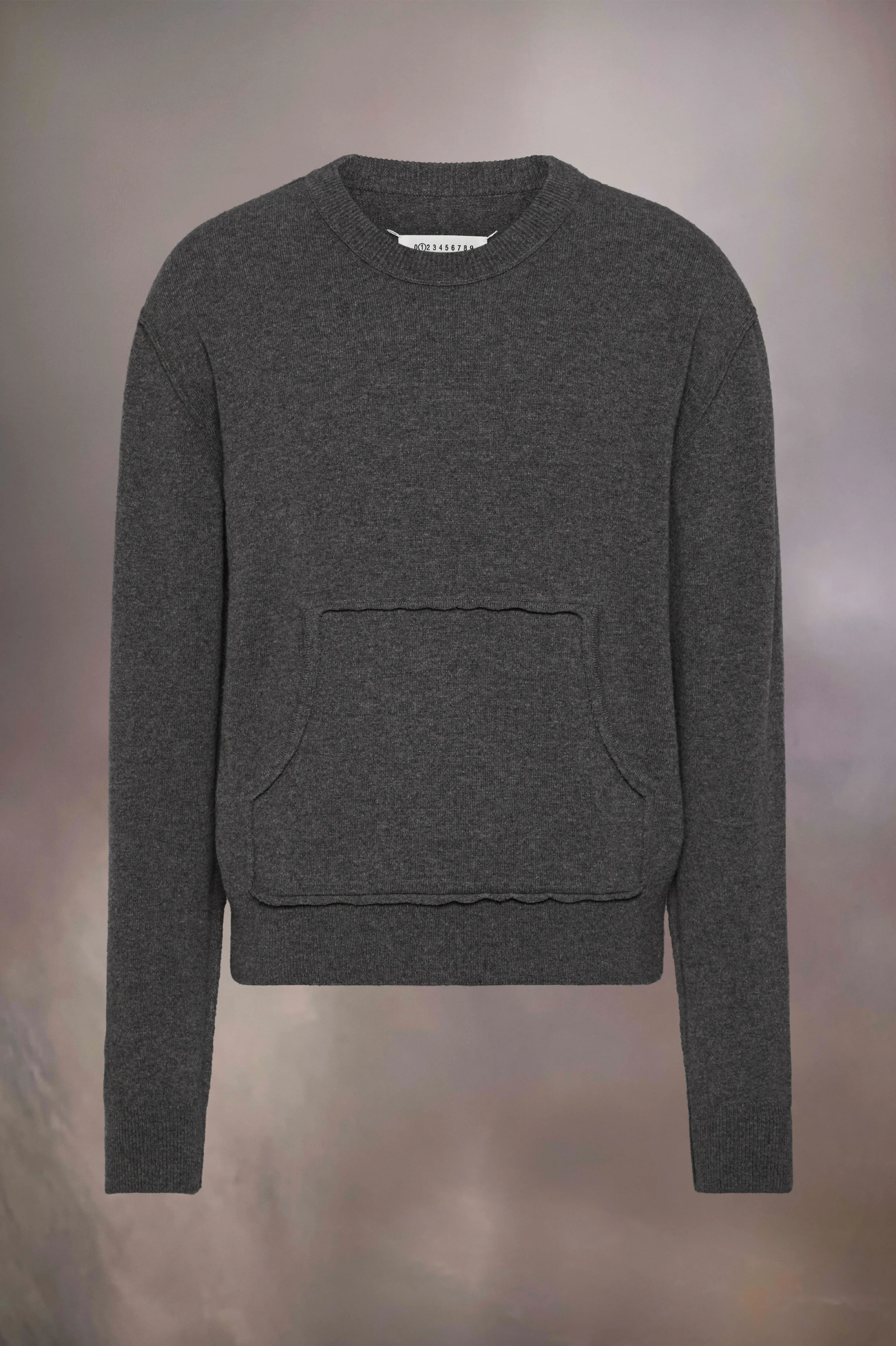 Felpa décortiqué in cashmere