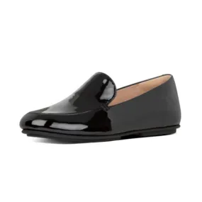FitFlop LENA PATENT LOAFERS ALL BLACK CO