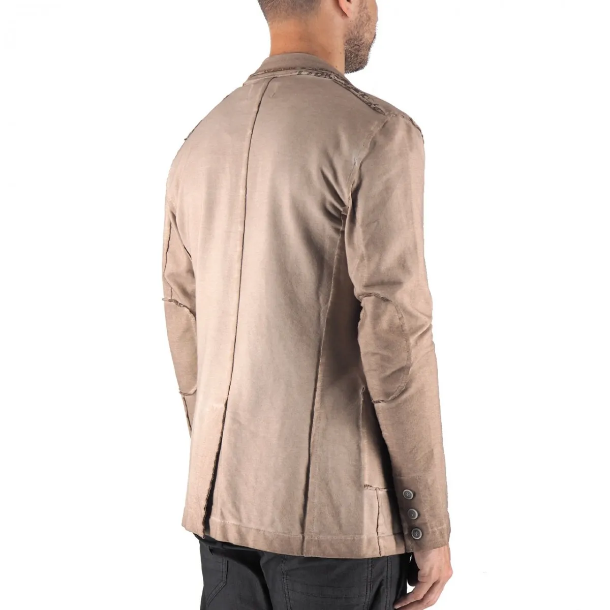 Giacca In Jersey Beige