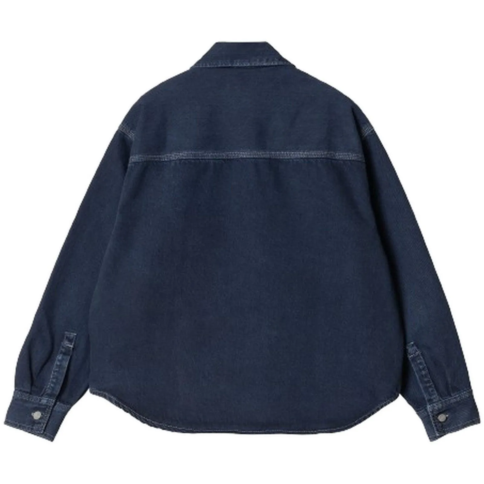 Giacche Donna Carhartt Wip - W' Georgia Shirt Jac - Blu