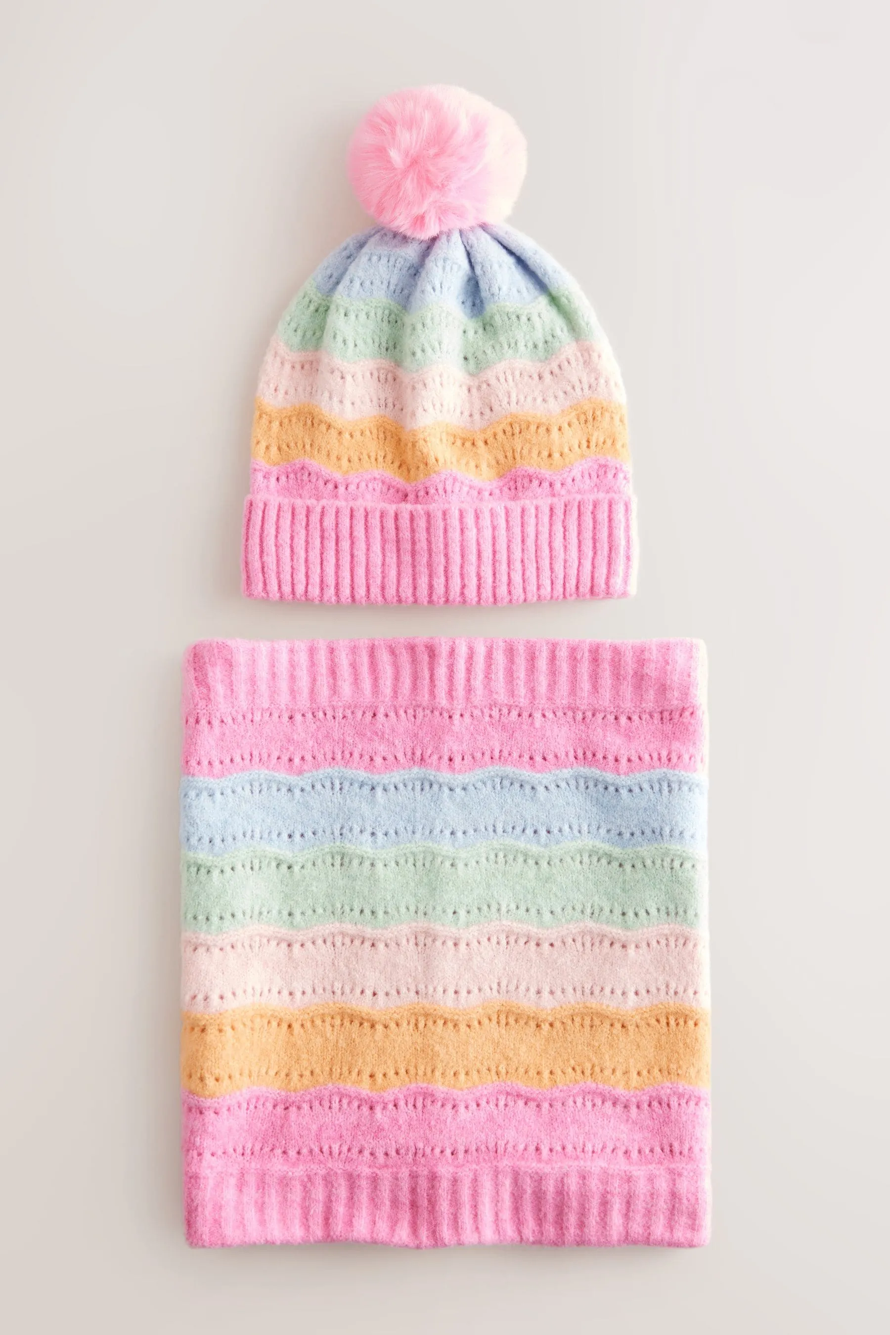 Hat And Snood Set (1-16yrs)    