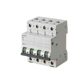 Interruttore magnetotermico Siemens 3+N 4A, Tipo C