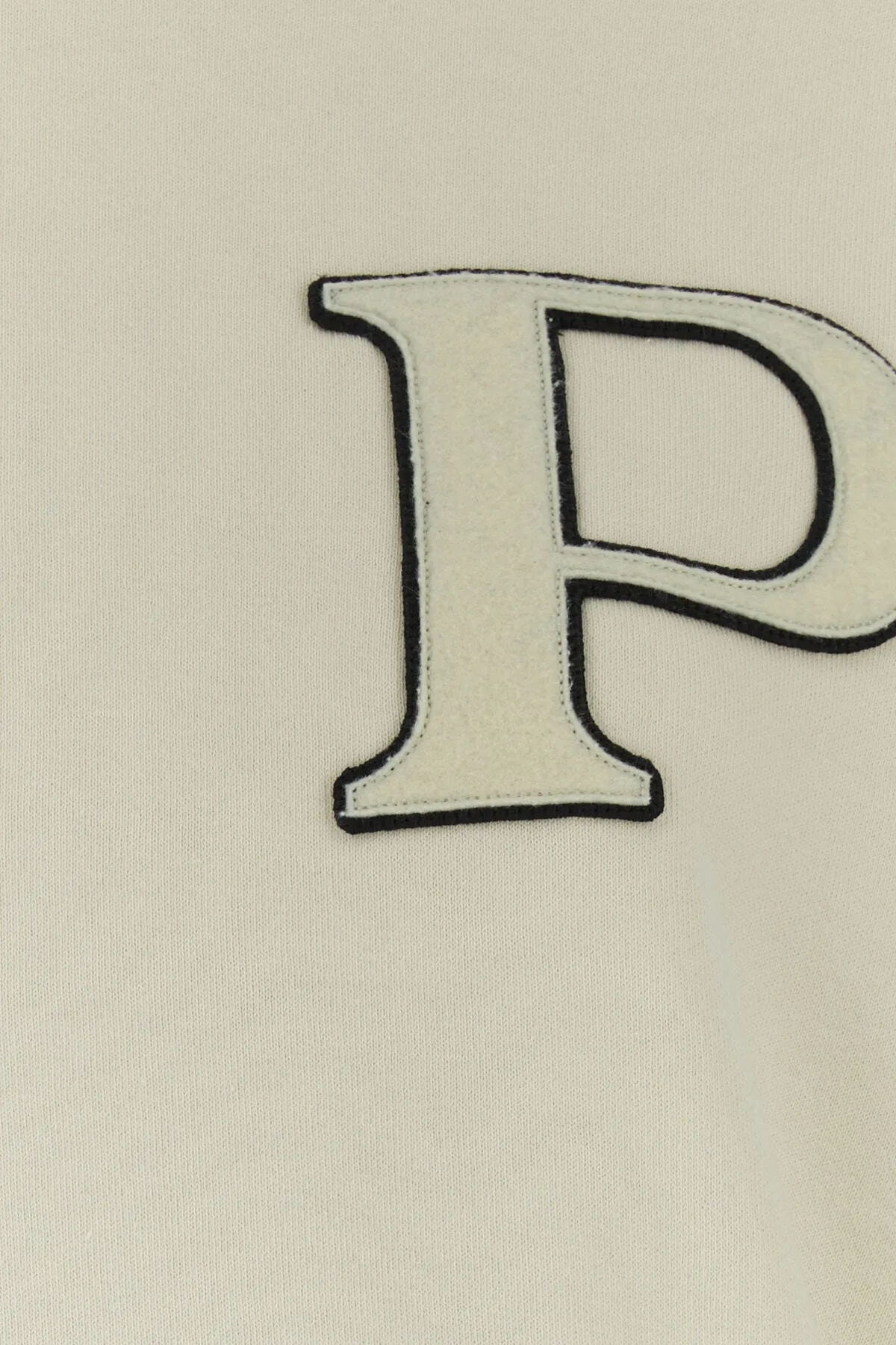 Ivory cotton sweatshirt     