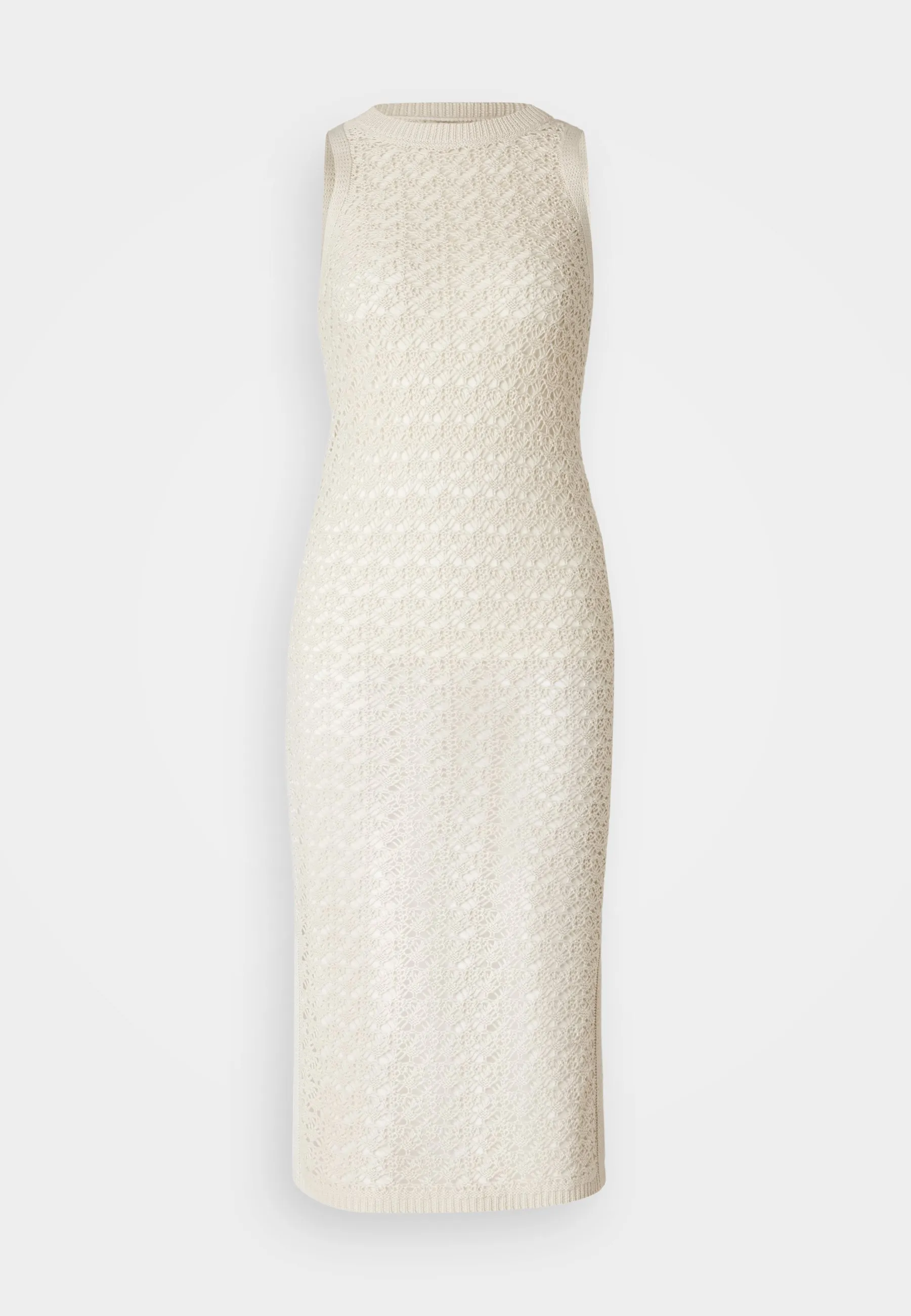 JDYSUN EVELYN O NECK SLIT DRESS - Tubino