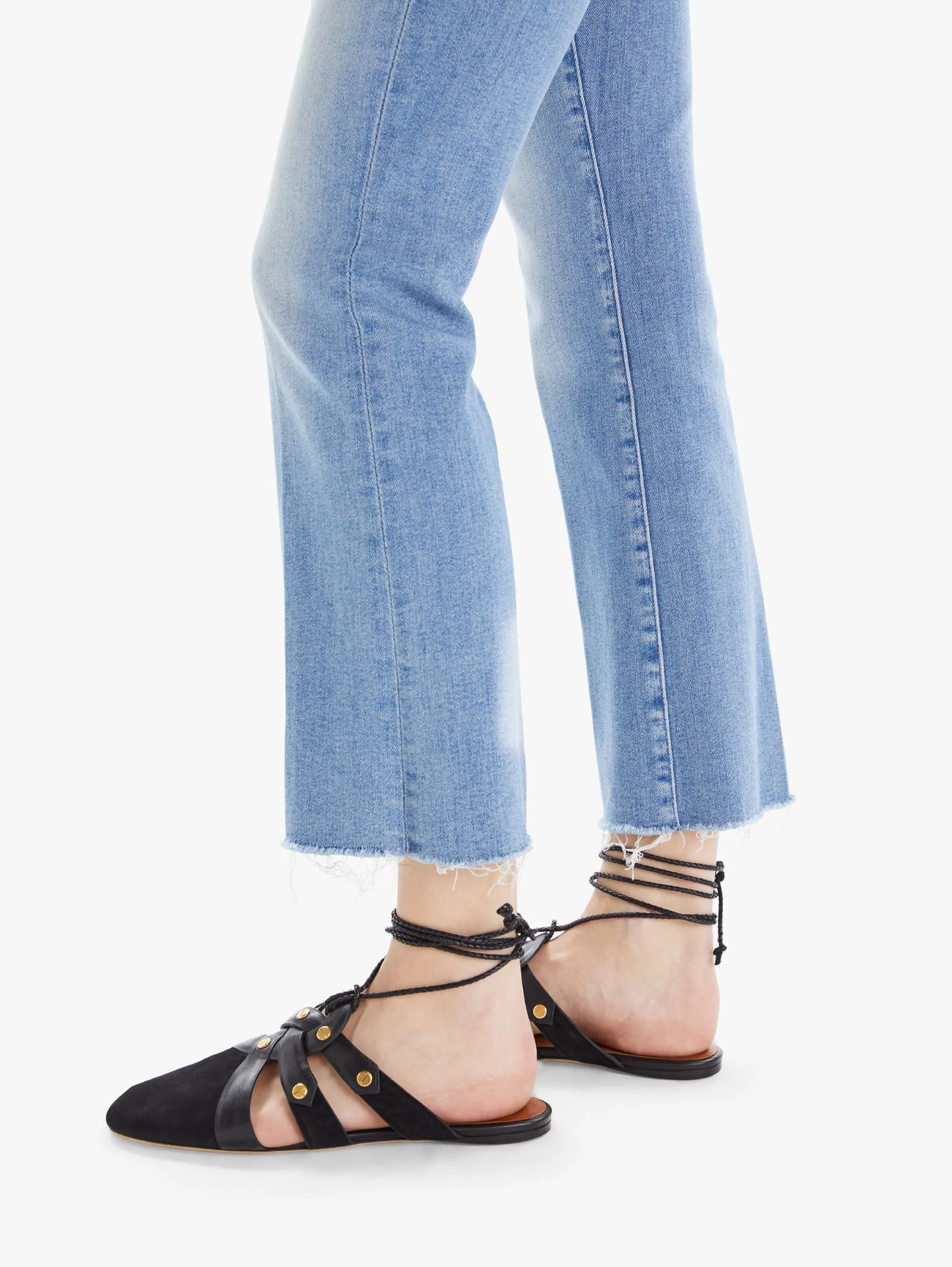 Jeans a Trombetta Blu