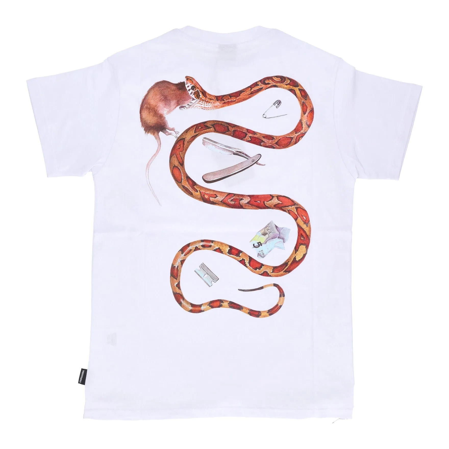 Maglietta Uomo Buck 50 Tee White