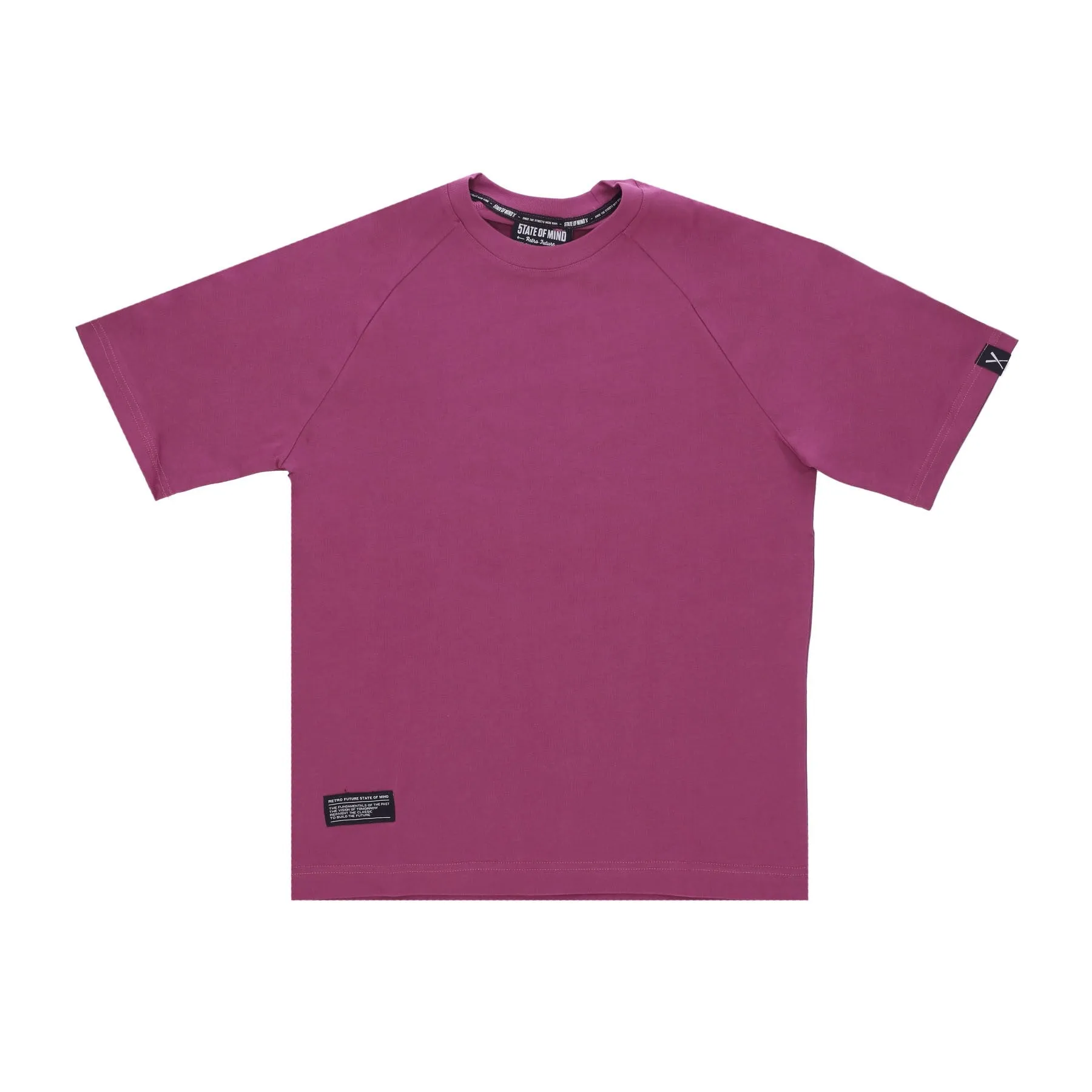 Maglietta Uomo Retrofuture Basic Tee Purple