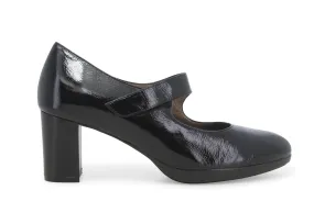 Melluso Decollete donna con cinturino in vernice nero d5126w