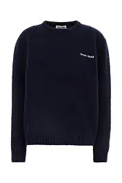 Navy blue virgin wool sweater    