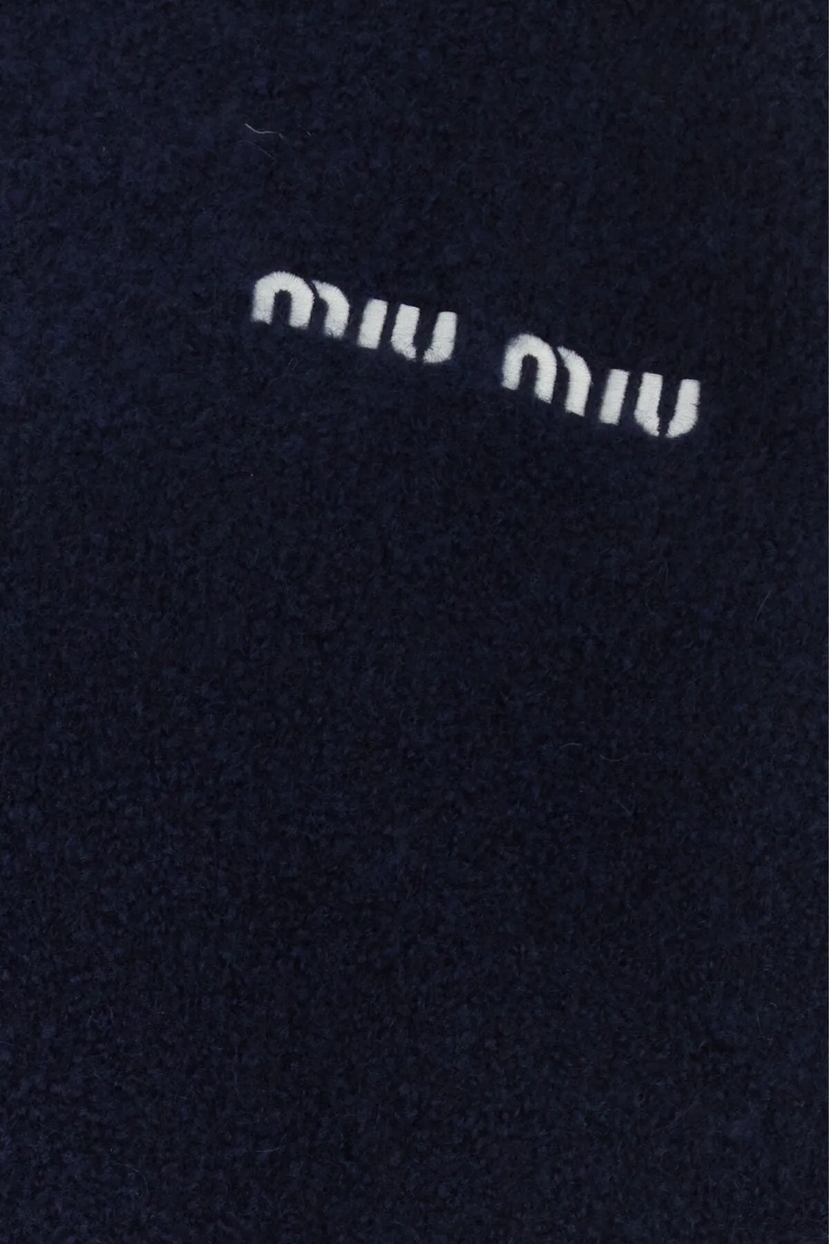Navy blue virgin wool sweater    