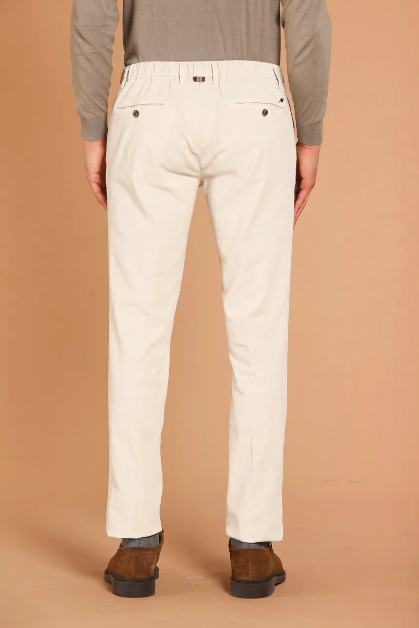New York String pantalon chino jogger homme en velours à 1500 rayures coupe régulière