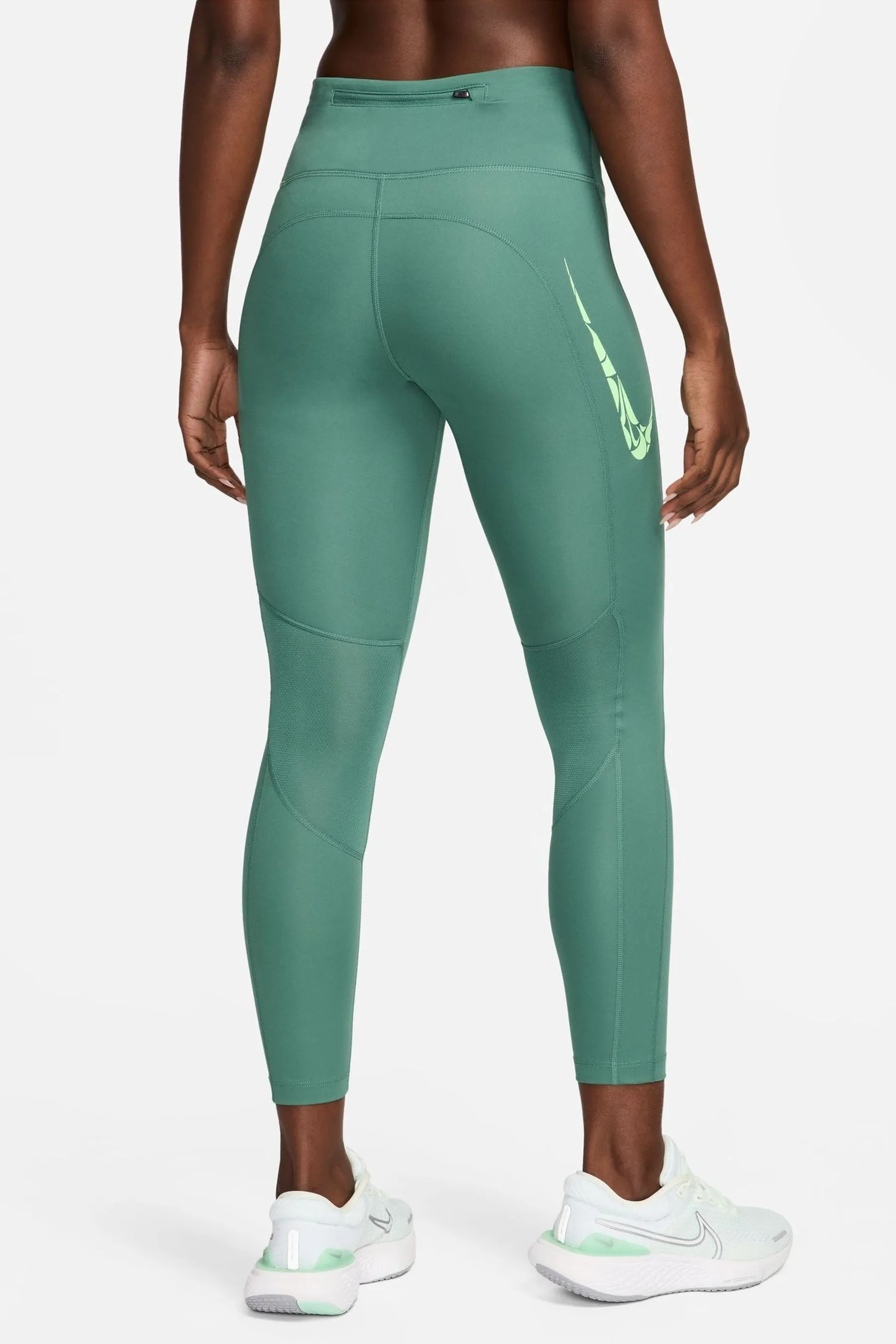 Nike - Fast - Leggings da running 7/8 con logo