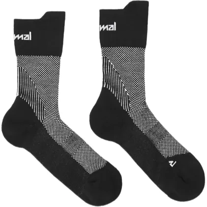 NNormal Running Socks Black - Calza Running