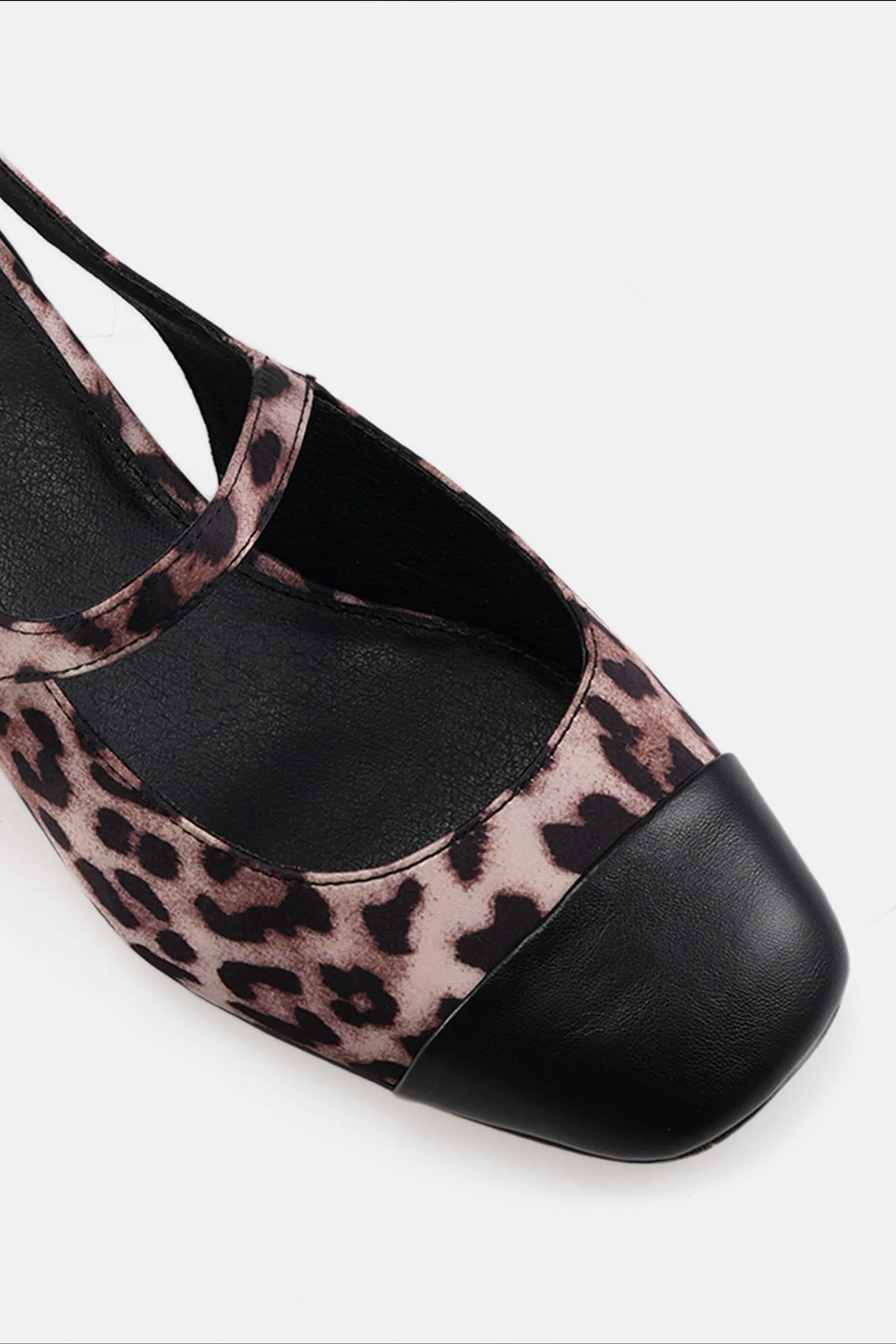 Novo Stampa Zimmy Low Block Slingback Mary Jane Scarpe    