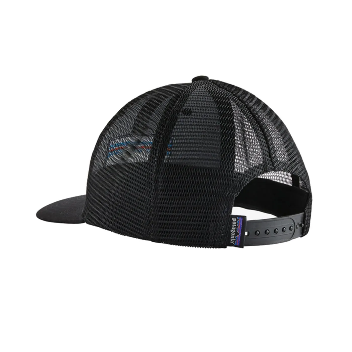     PATAGONIA P-6 LOGO TRUCKER HAT 38289 BLK