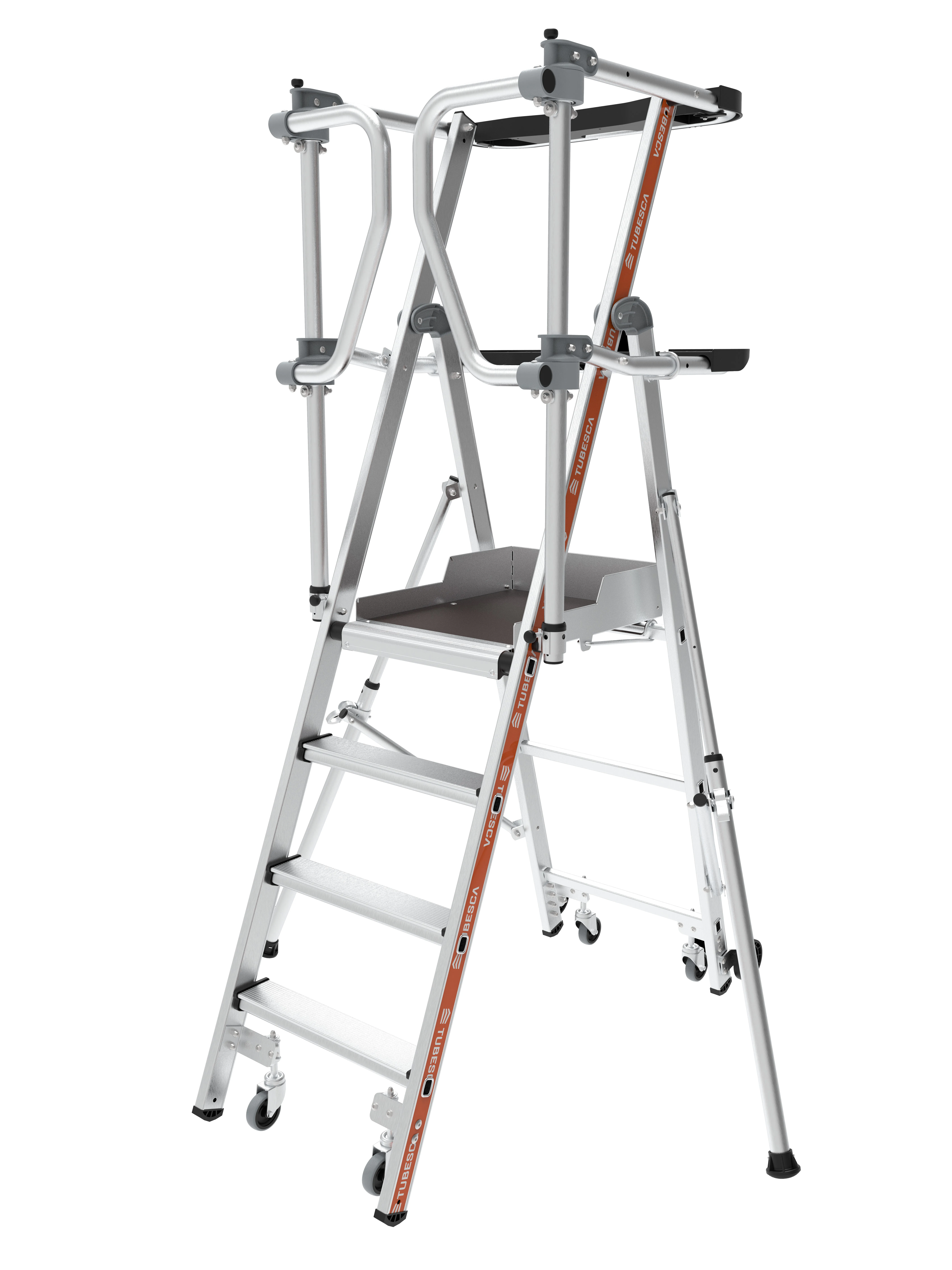 Piattaforma di lavoro e impalcatura Alluminio TUBESCA 0.94m, 150kg carico