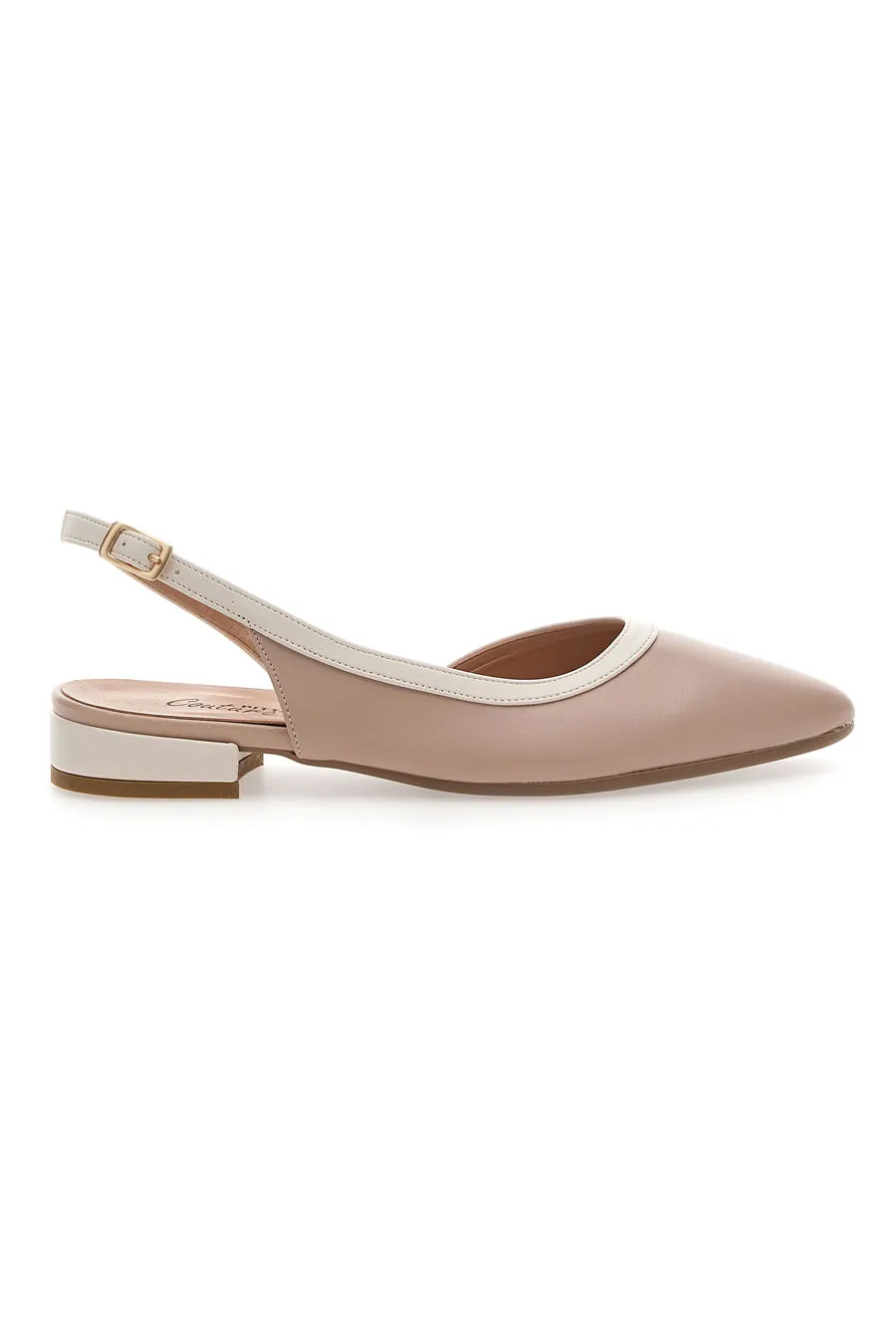   PITTARELLO COUTURE Ballerine Slingback a Punta Nude Pittarello Couture 6011