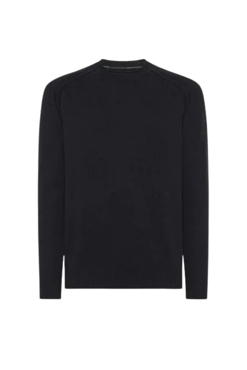 Plain Round Jersey / Black