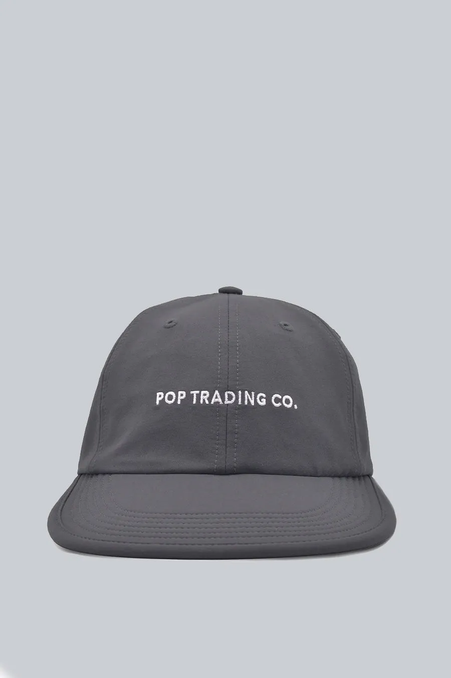 POP TRADING COMPANY FLEXFOAM SIXPANEL HAT CHARCOAL