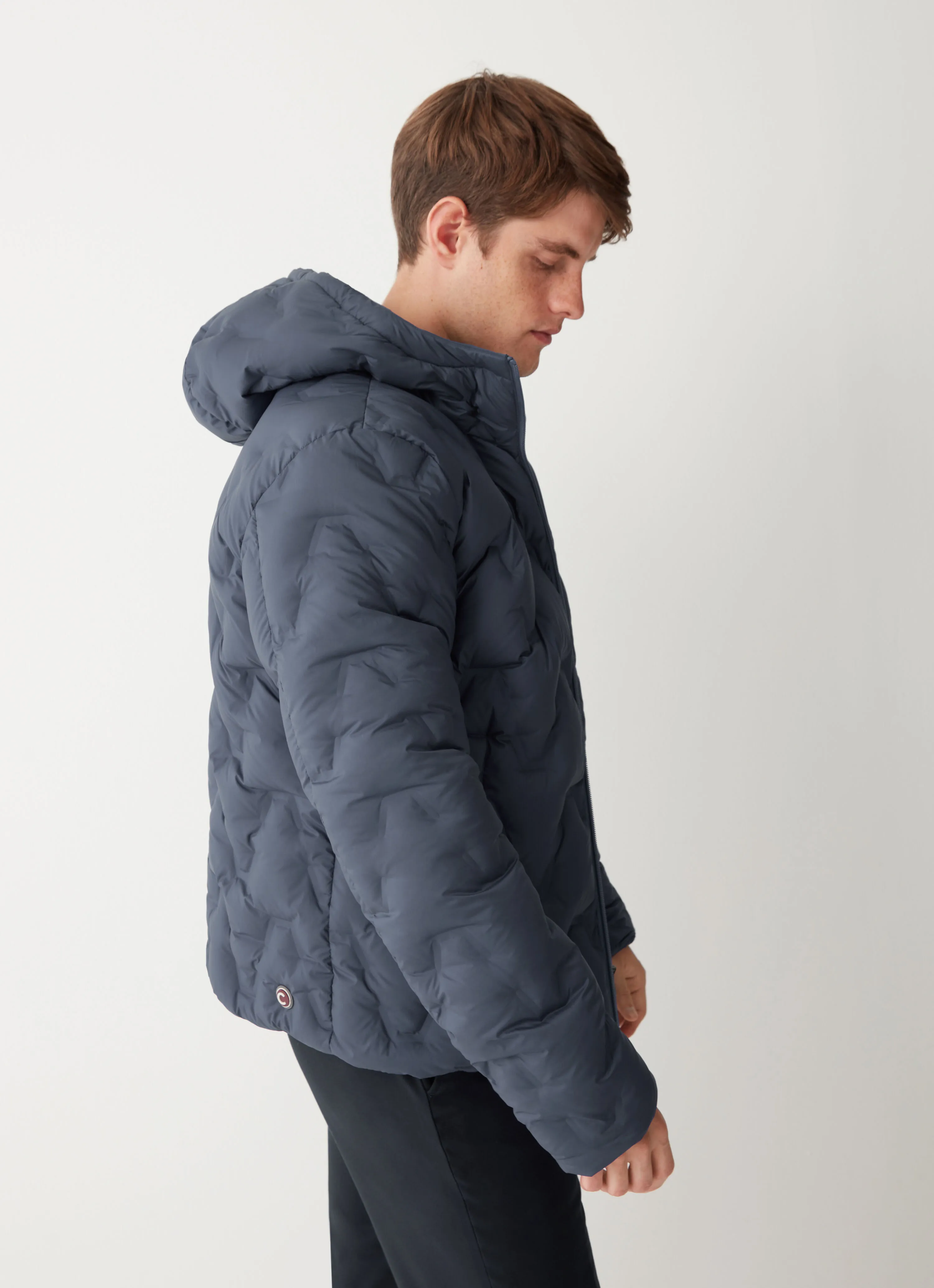 Reversible jacket in stretch fabric