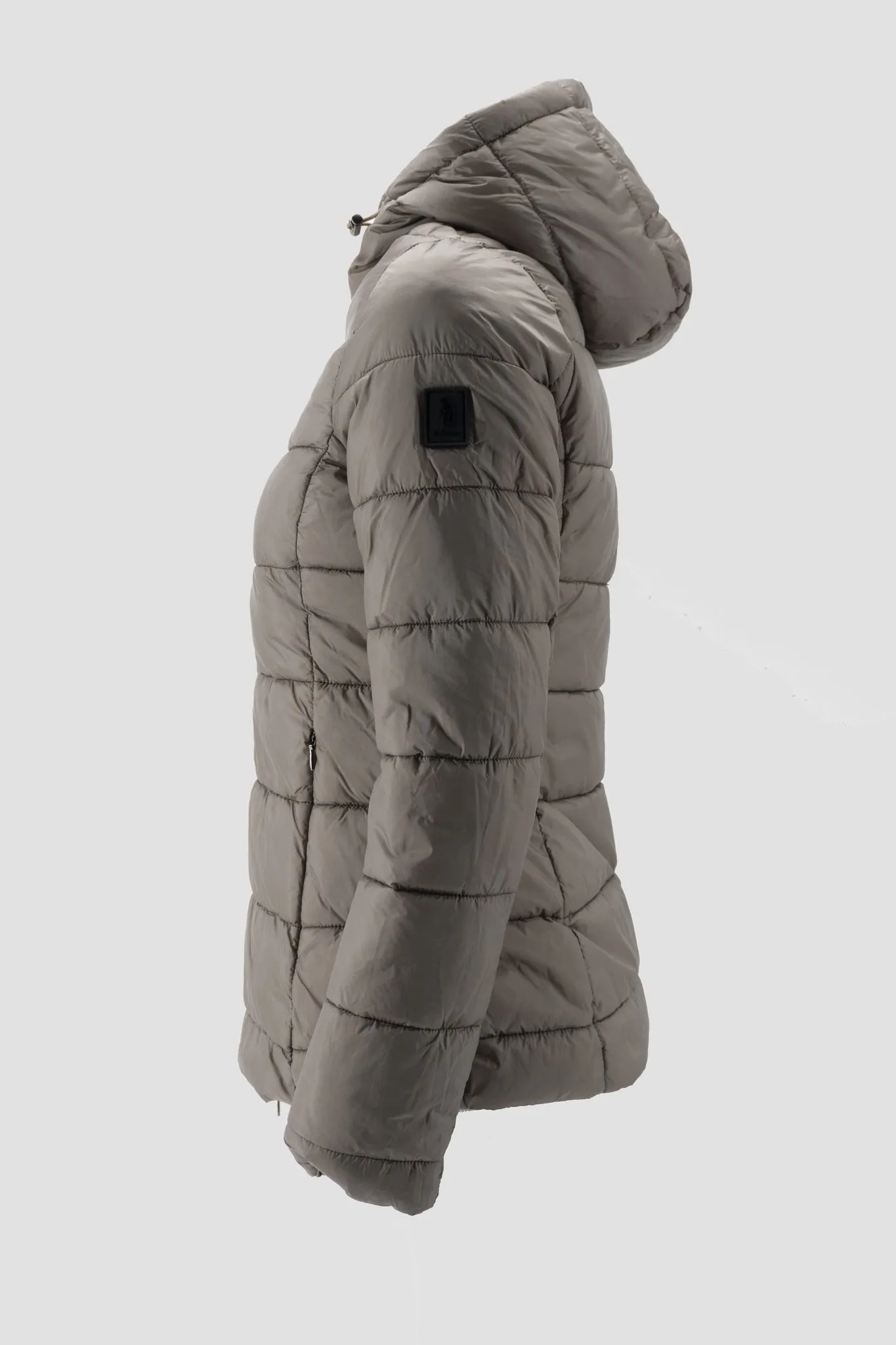 Reversible Short Down Jacket / Beige