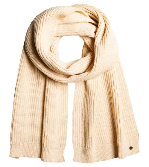 ROXY Patchouli Cake sciarpa lavorata a maglia da donna con applicazione del marchio sciarpa invernale ERJAA04067 TEH0 beige