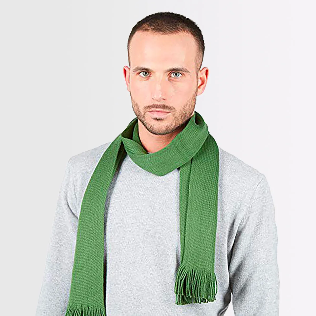 Sciarpa - Uomo, Autunno/Inverno - 100% Lana Merino Extrafine - 100% Made in Italy Brunella Gori