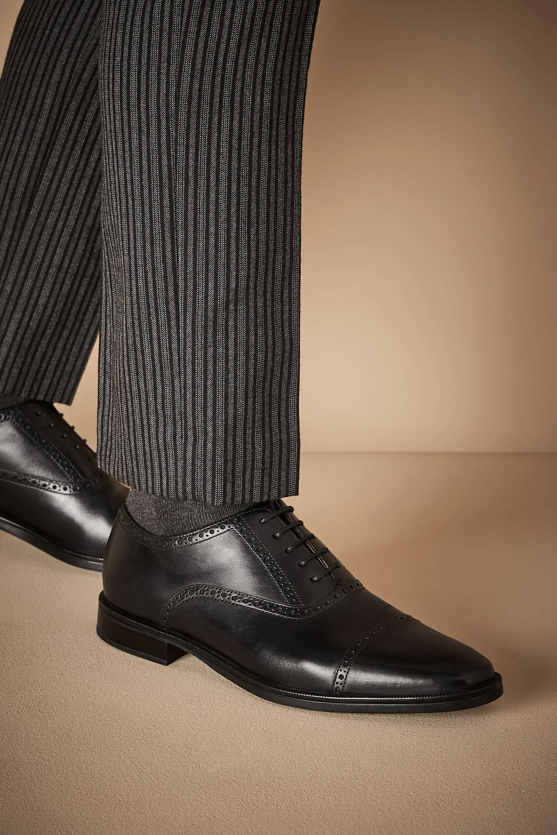 Signature Toe Cap Oxford Scarpe