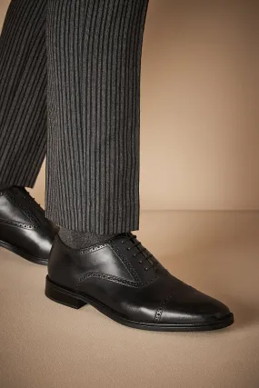 Signature Toe Cap Oxford Scarpe