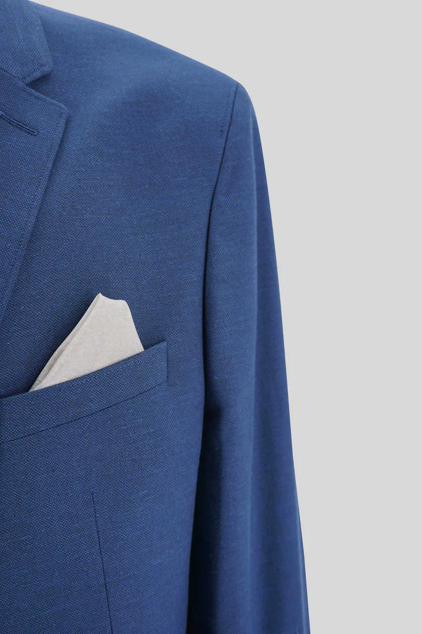 Single-breasted jacket / Blue