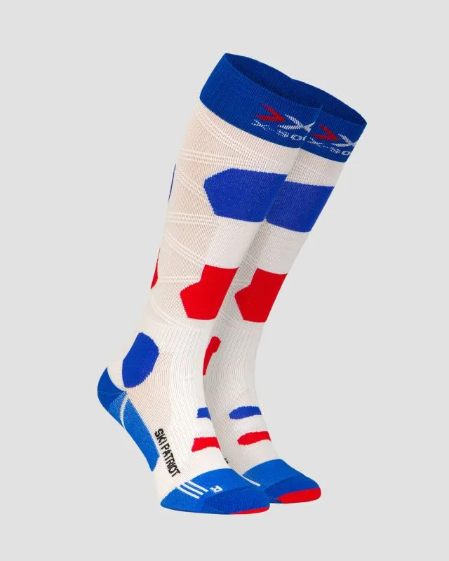 Skarpety narciarskie X-Socks Ski Patriot 4.0 France xsss48w19u-t023