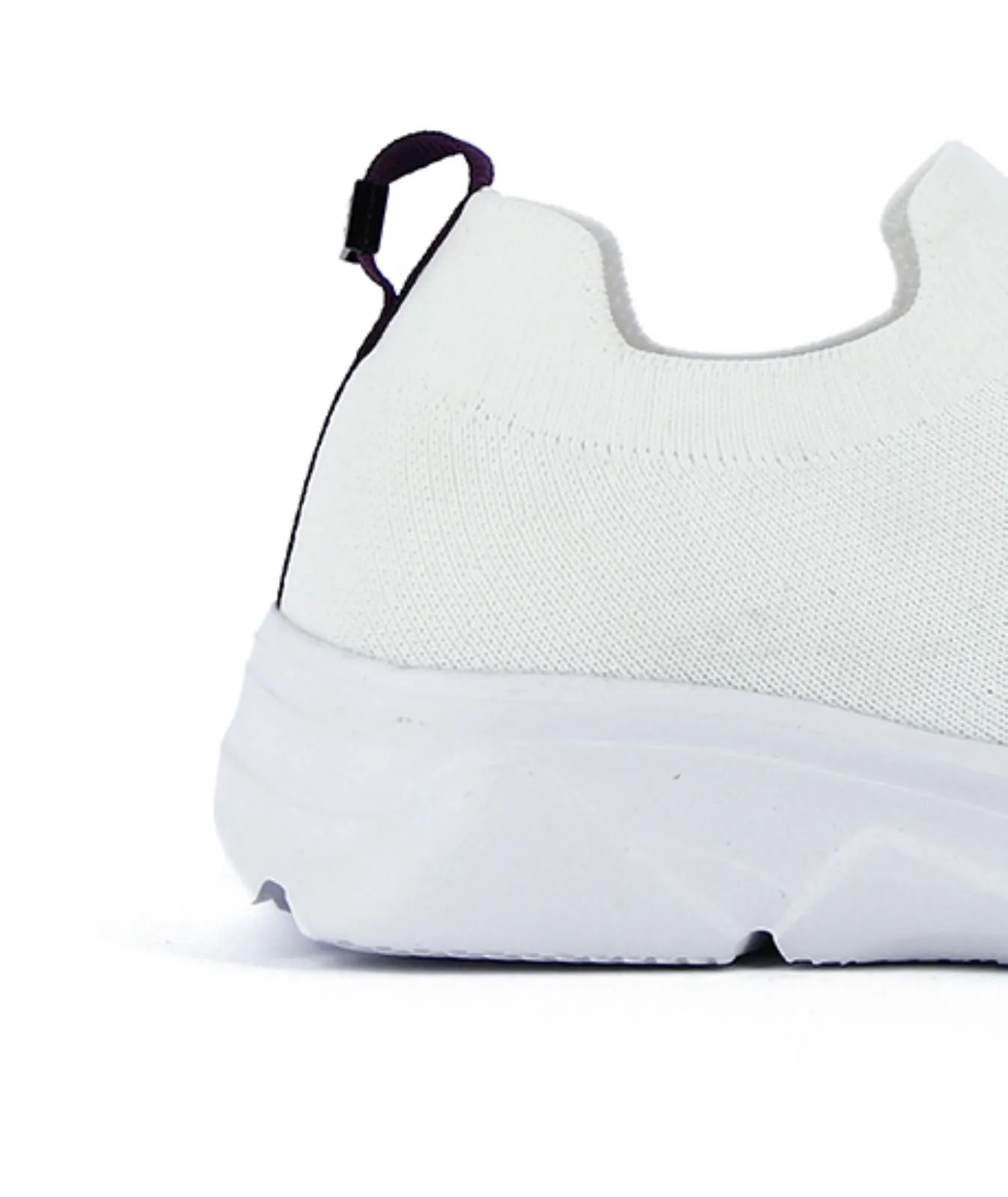 Sneakers bianche senza lacci