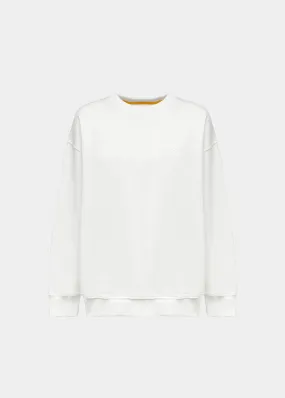SWEATSHIRT SOFT WHITE