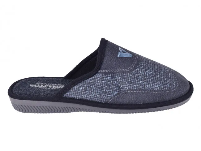 VALLEVERDE CIABATTE UOMO INVERNO 55806  PANTOFOLE BLU