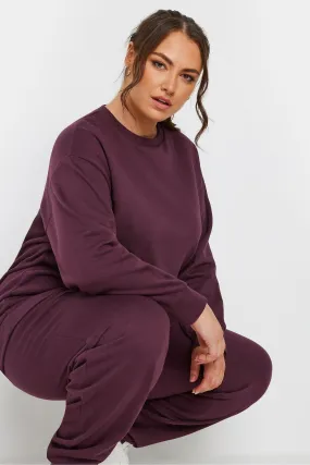 Yours Curve Crewneck Sweatshirt    